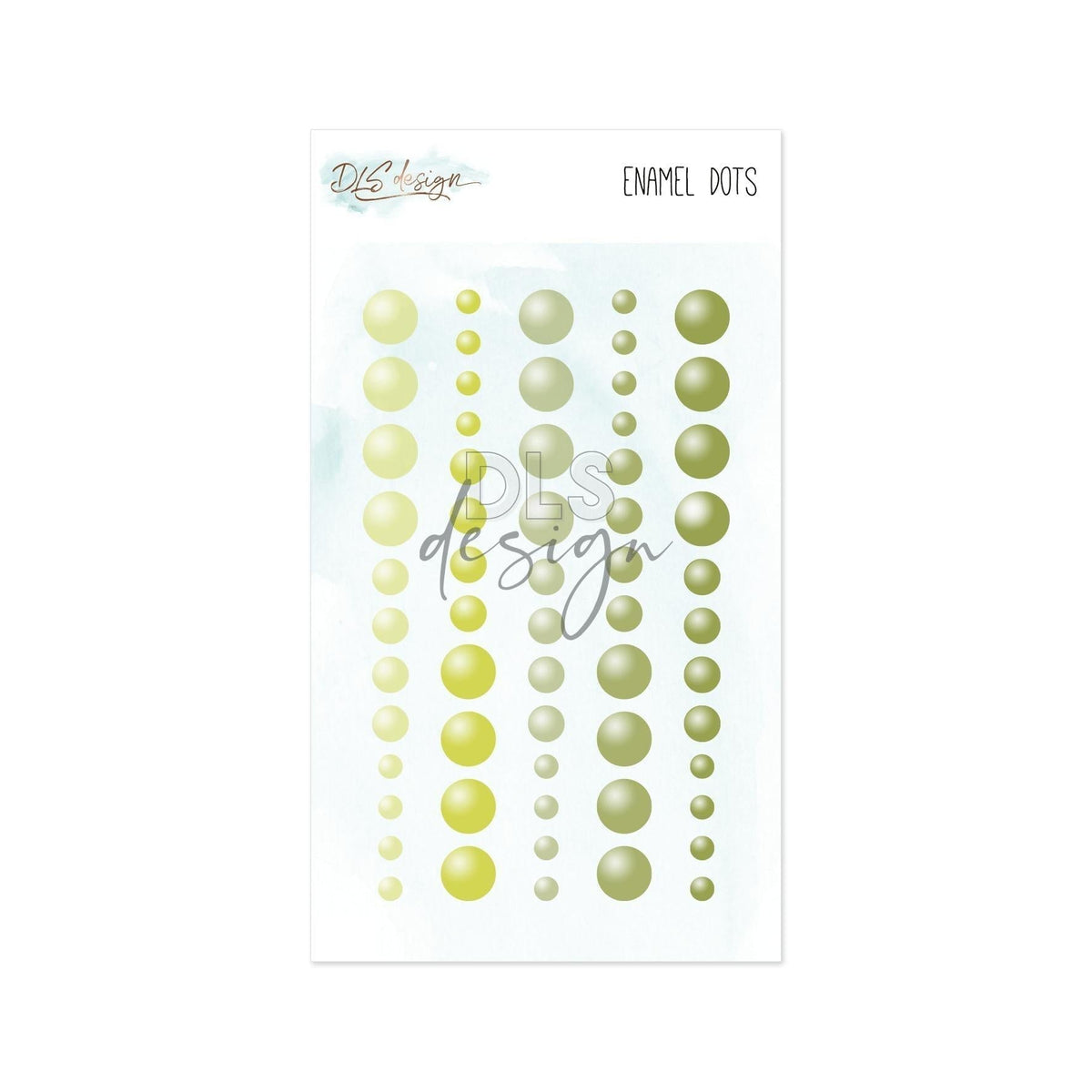 Enamel Dots Essentials Green
