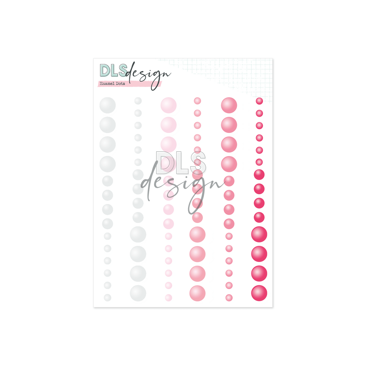 Enamel Dots Essentials Pink