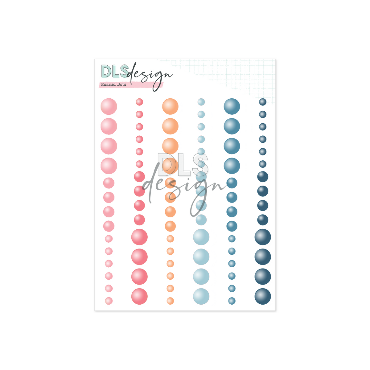 Enamel Dots Heartwarming