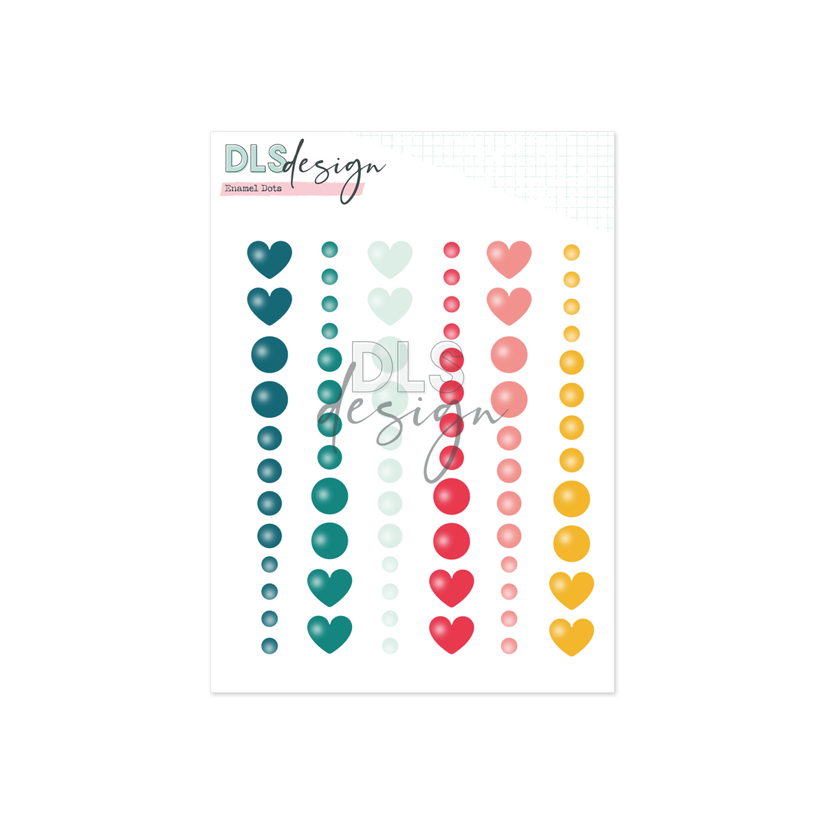 Enamel Dots Seven Winter Wishes