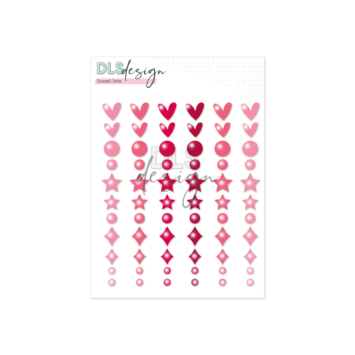 Enamel Shapes Cherry