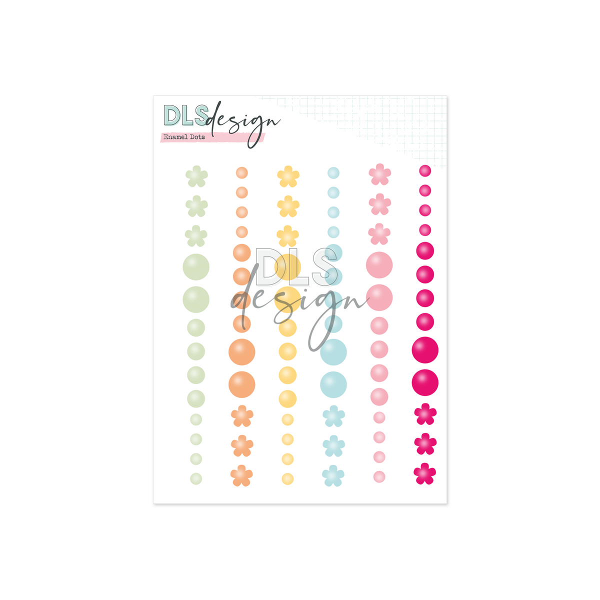 Enamel Shapes Eleven Shades Of Happiness – DLS Design
