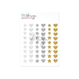 Enamel Shapes Glitter