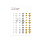 Enamel Shapes Glitter