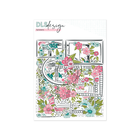 Ephemera Floral Frames - DLS Design