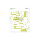 Ephemera Labels Light Green