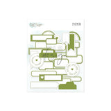 Ephemera Labels Olive