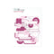 Ephemera Labels Plum & Cotton Candy