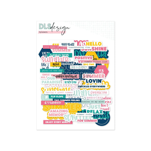 Ephemera Summer Words - DLS Design