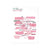 Ephemera Words Pink - DLS Design
