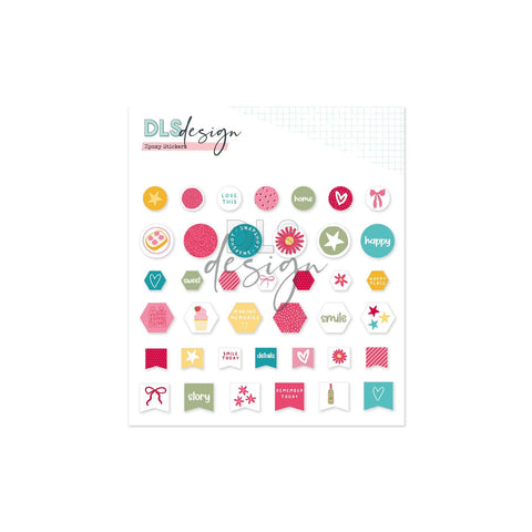 Epoxy Stickers A Story Of Blooming Days