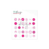 Epoxy Stickers Peony