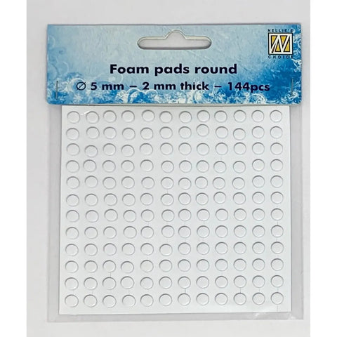 Foam pads round 5 mm