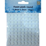 Foam pads round