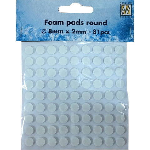 Foam pads round