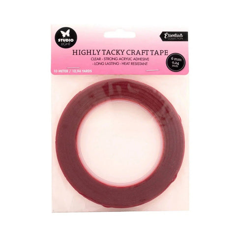 Highly Tacky Craft Tape - 6 mm