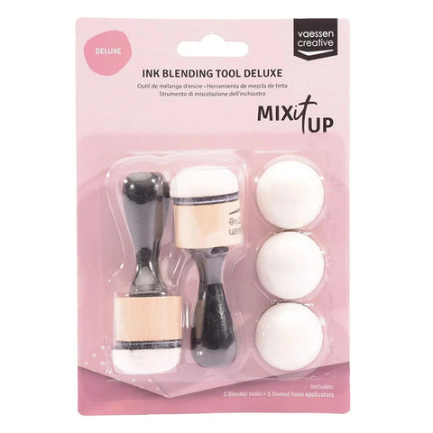 Ink blending tool with domes