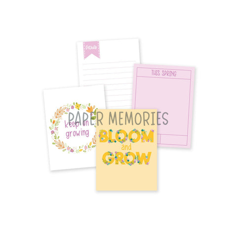 Journaling Cards 3x4" Spring Memories