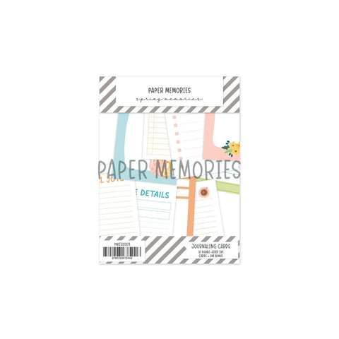 Journaling Cards 3x4" Spring Memories