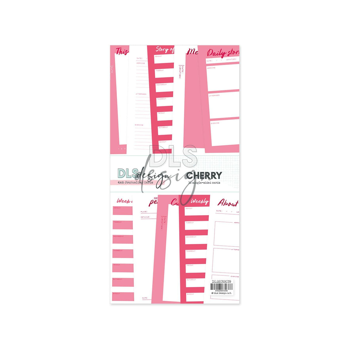 Journaling Cards 4x8" Essentials Cherry