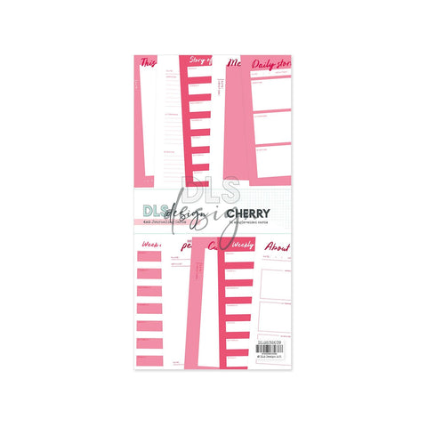 Journaling Cards 4x8" Essentials Cherry
