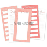 Journaling Cards 4x8" Essentials Coral