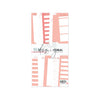 Journaling Cards 4x8" Essentials Coral