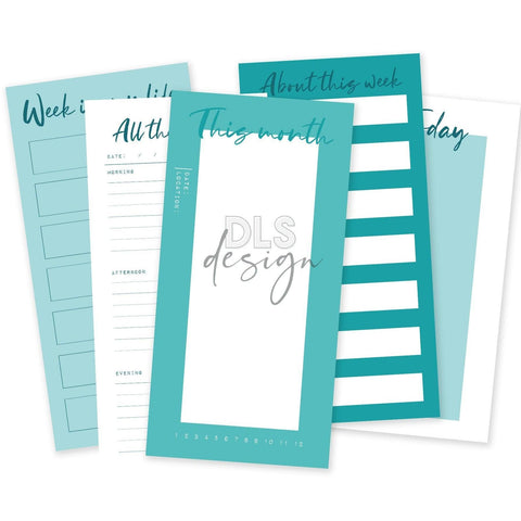 Journaling Cards 4x8" Essentials Denim