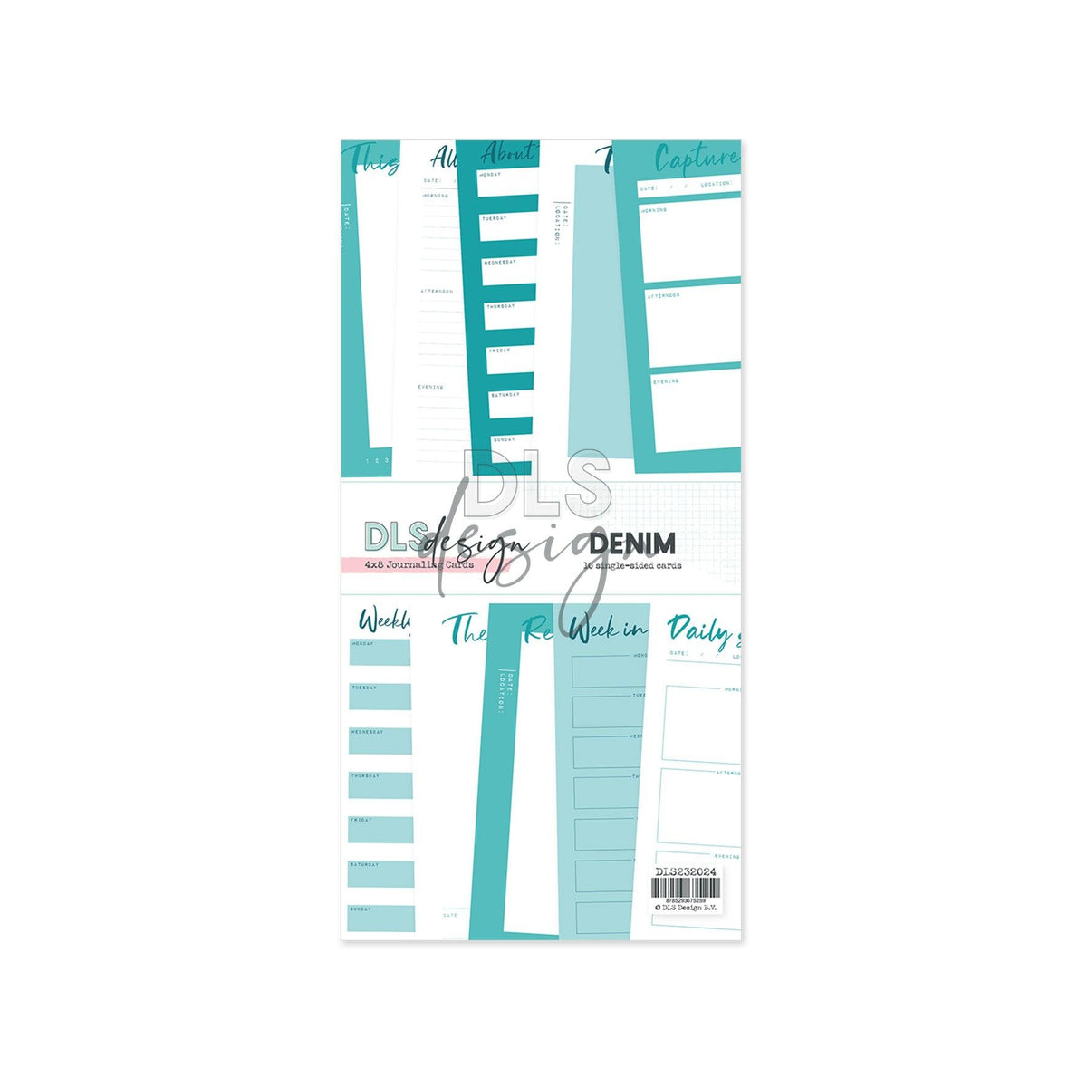 Journaling Cards 4x8" Essentials Denim