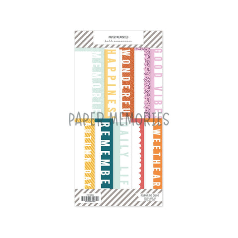 Journaling Cards 4x8" Fall Memories