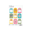 Journaling Shape Stickers A Story Of Blooming Days