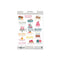 Journaling Shape Stickers Cookie Carnival