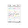 Journaling Shape Stickers Jet-Setter