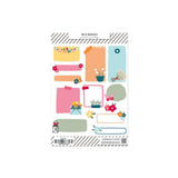 Journaling Shape Stickers Petal Party