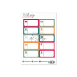 Journaling Shape Stickers Ten Signs Of Spring