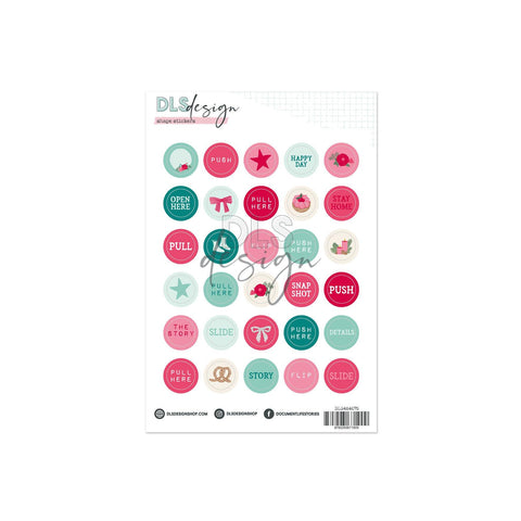 Journaling Stickers Circles Nineteen Moments To Remember