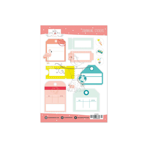 Journaling Stickers Summer Stories