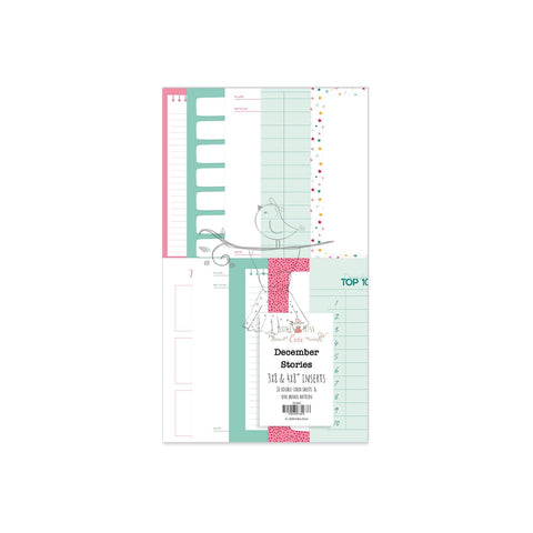 Life Story Insert 3x8 & 4x8 December Stories