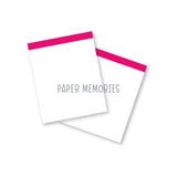 Life Story Insert 6x8" - Blank Highlight - Bubblegum