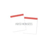 Life Story Insert 6x8" - Blank Highlight - Deep Coral