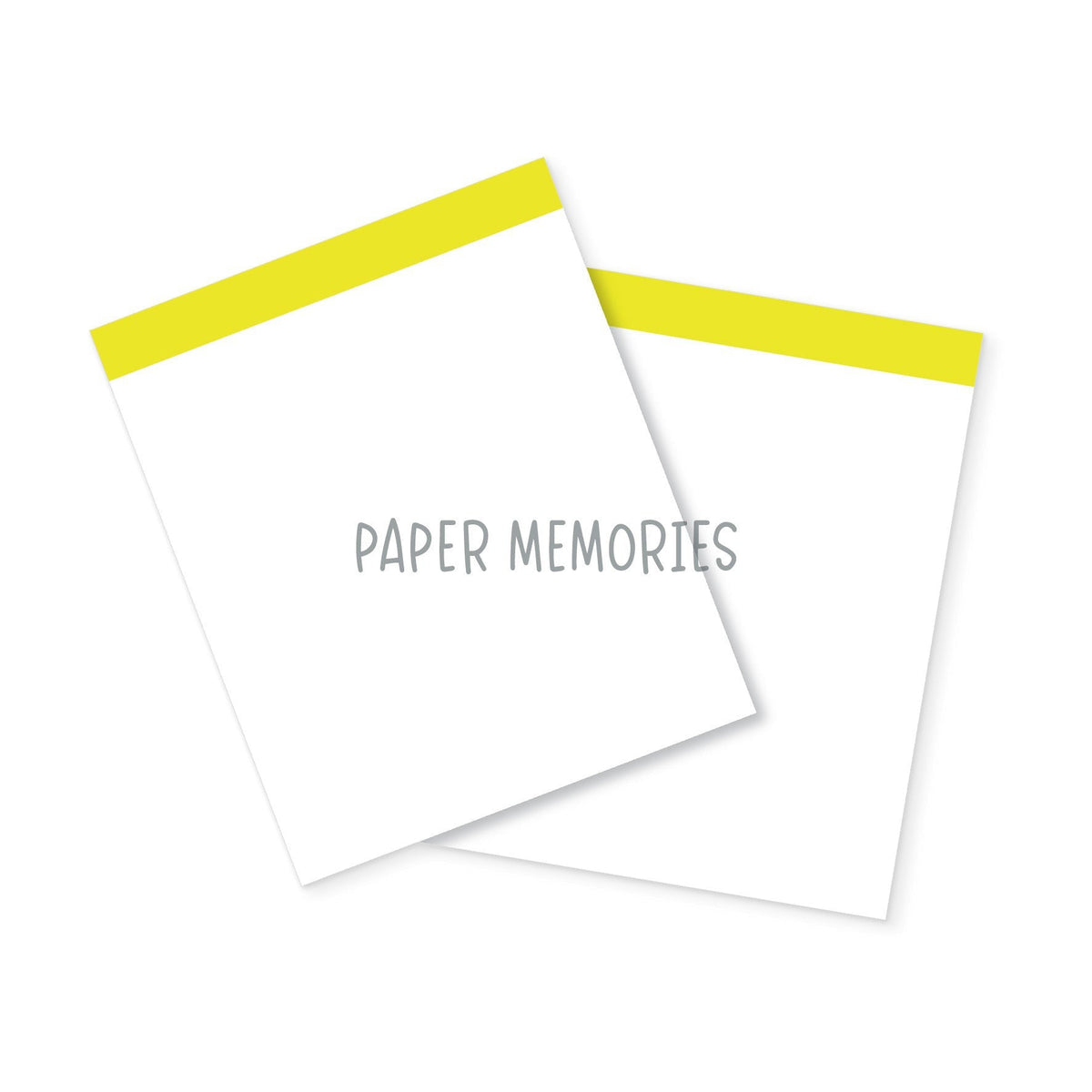 Life Story Insert 6x8" - Blank Highlight - Limeade