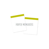 Life Story Insert 6x8" - Blank Highlight - Matcha