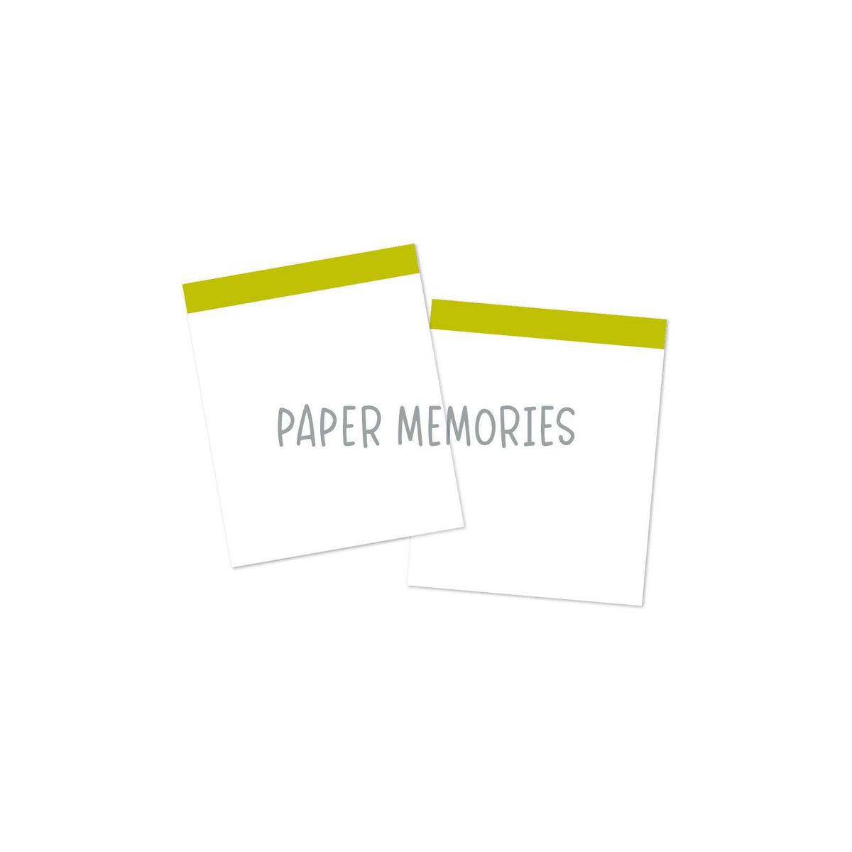 Life Story Insert 6x8" - Blank Highlight - Matcha