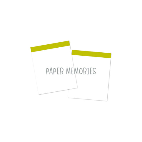 Life Story Insert 6x8" - Blank Highlight - Matcha