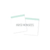 Life Story Insert 6x8" - Blank Highlight - Seafoam