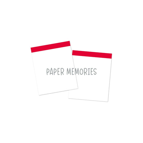 Life Story Insert 6x8" - Blank Highlight - Watermelon