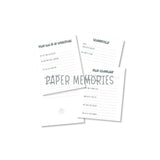 Life Story Insert 6x8" - Invulboekje Groep 1 tot 8