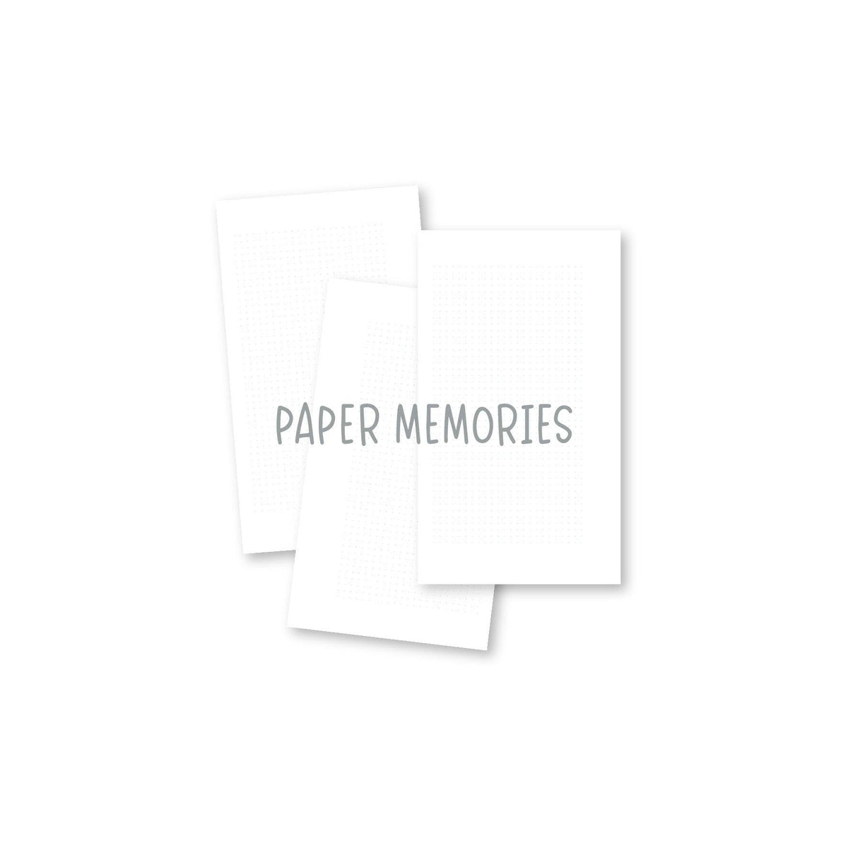 Life Story Inserts 4x8 Dots Seafoam