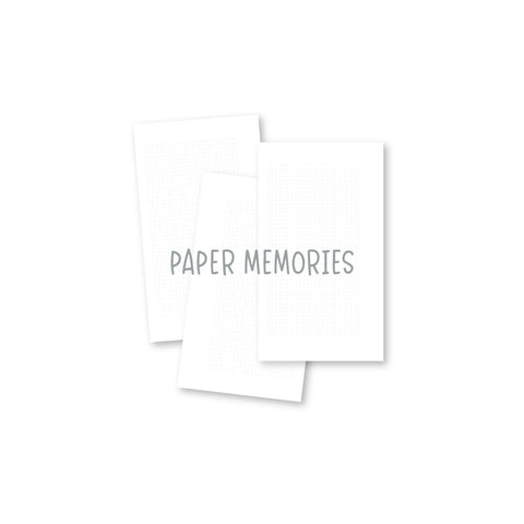 Life Story Inserts 4x8 Dots Seafoam