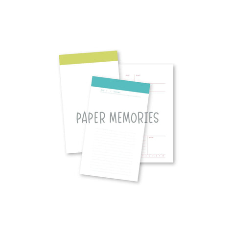 Life Story Inserts 4x8 Summer Memories